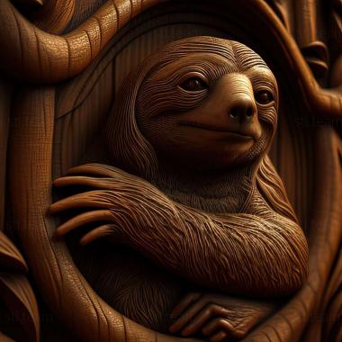 3D model Sloth (STL)